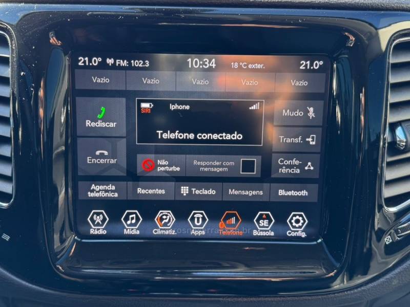JEEP - COMPASS - 2019/2020 - Azul - R$ 100.000,00