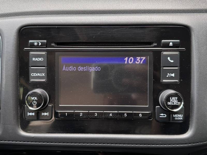 HONDA - HR-V - 2016/2016 - Cinza - R$ 85.900,00